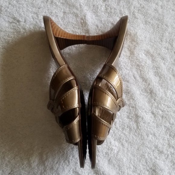 $10 SHOE SALE! Cole haan open toe heel size 8 nike air - Picture 2 of 6
